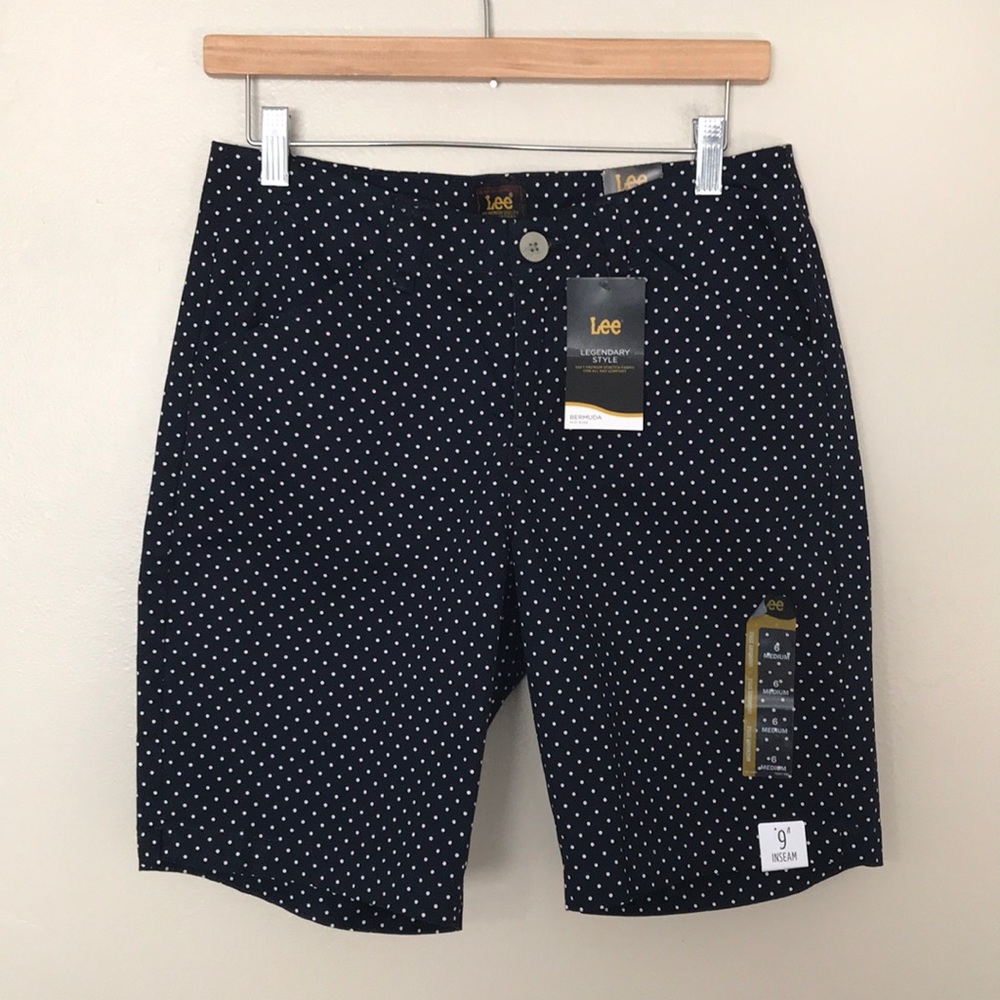 NEW Lee Preppy Pindot Shorts. Size‎ 6